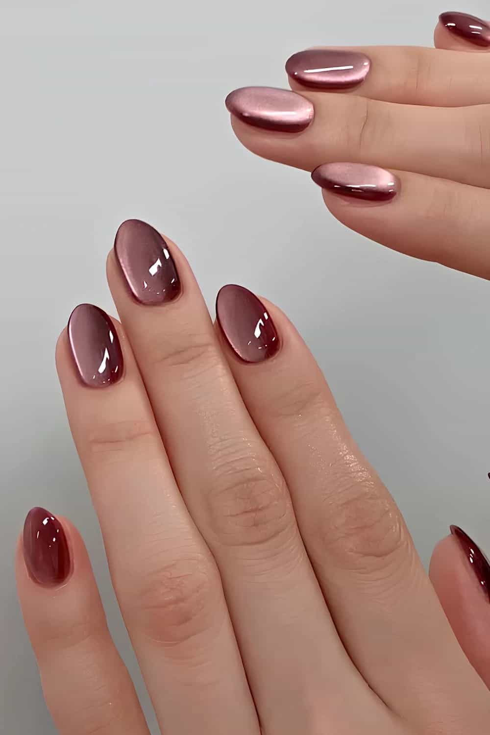 Dusky Rose Cat-Eye Jelly Dusky Rose Cat-Eye Jelly — Fall to Winter Nails