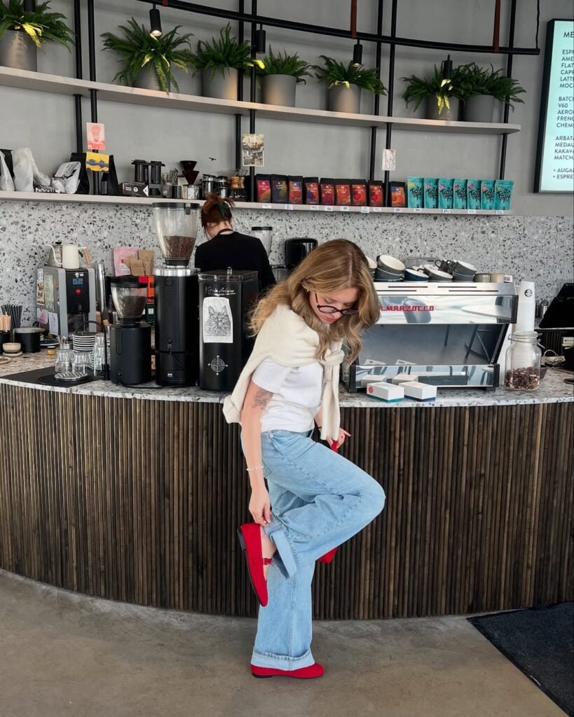 Effortless Weekend Style: Wide-Leg Jeans and Cardigan Effortless Weekend Style: Wide-Leg Jeans and Cardigan — January Outfits