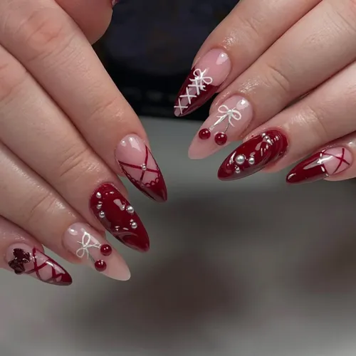 Visual Idea Visual Idea — Cherry Red Nails