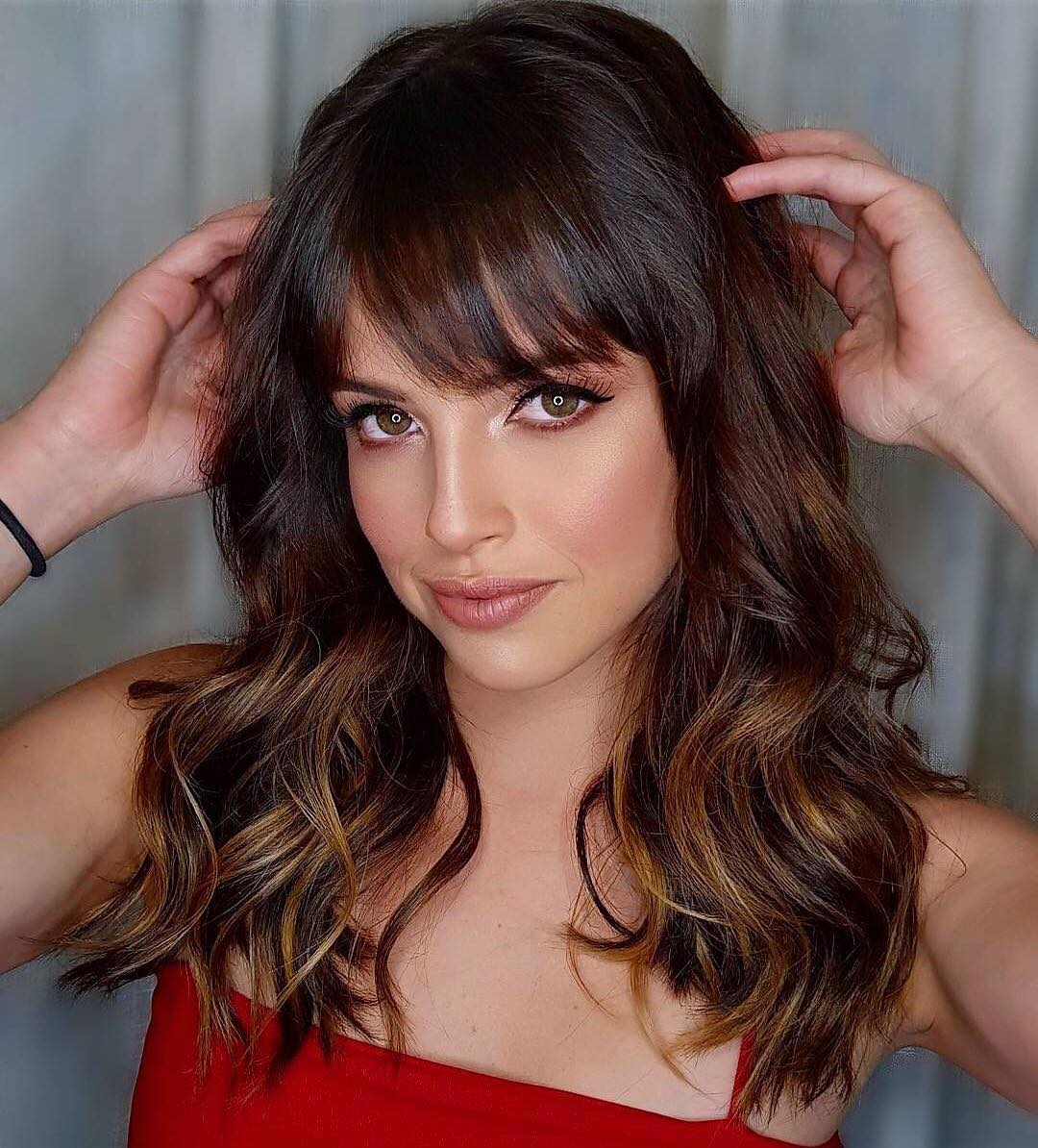 Layers Visual Idea — Winter Haircuts with Bangs