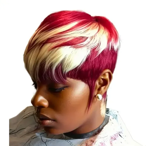 Ear Visual Idea — Cherry Cola Hair Color