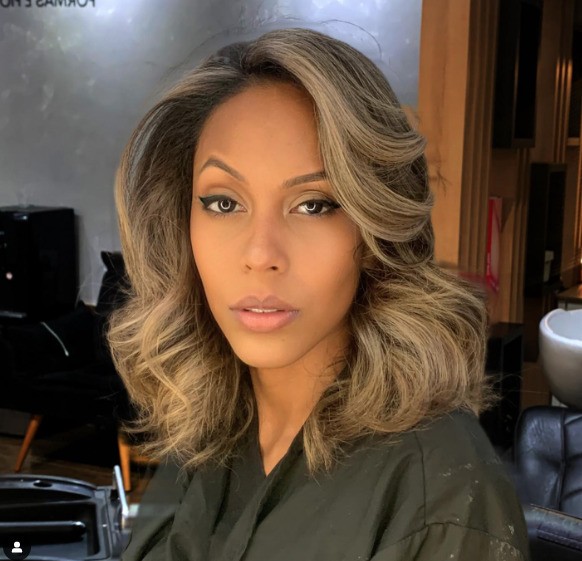 Dark Brown With Ash Blonde Highlights Dark Brown With Ash Blonde Highlights — Winter Hair Colors for Black Women