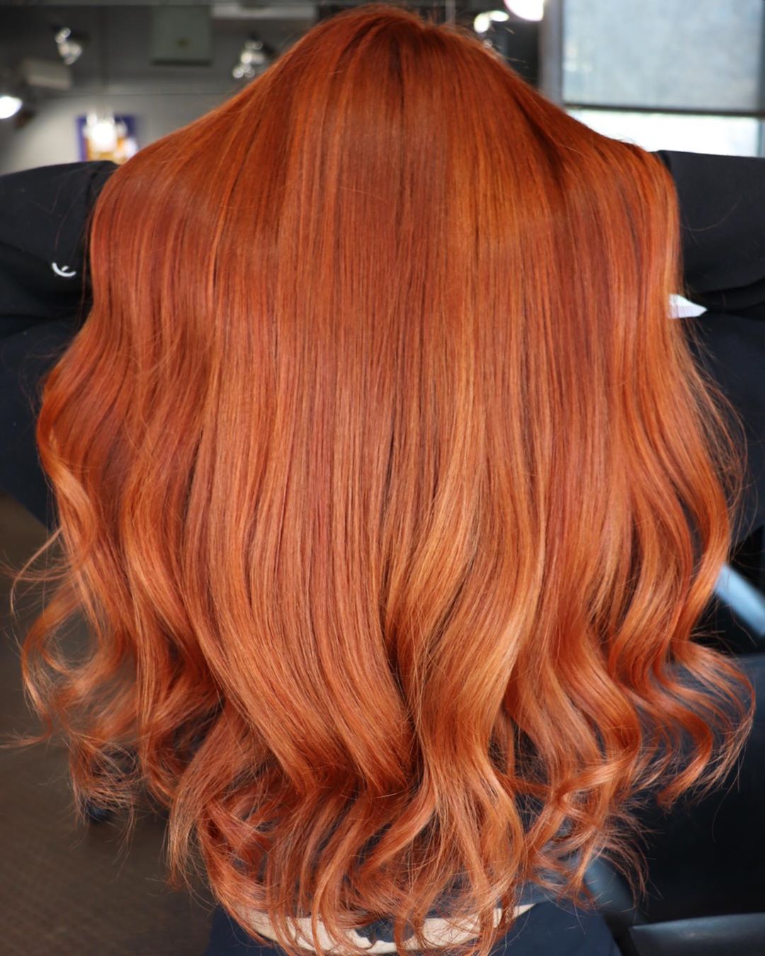 Solid Auburn Visual Idea Solid Auburn Visual Idea — Winter Auburn Hair Color