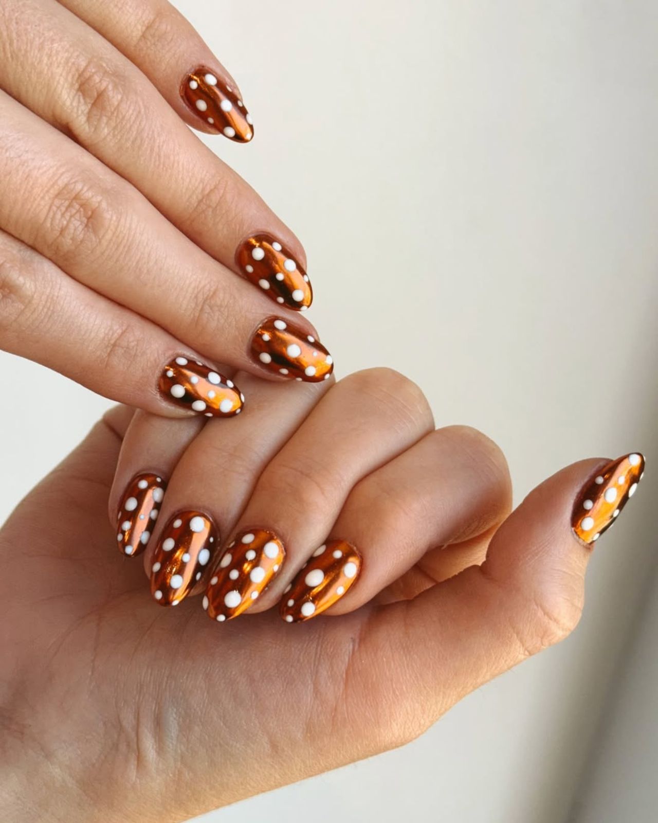 Metallic Visual Idea Metallic Visual Idea — Winter Nail Designs