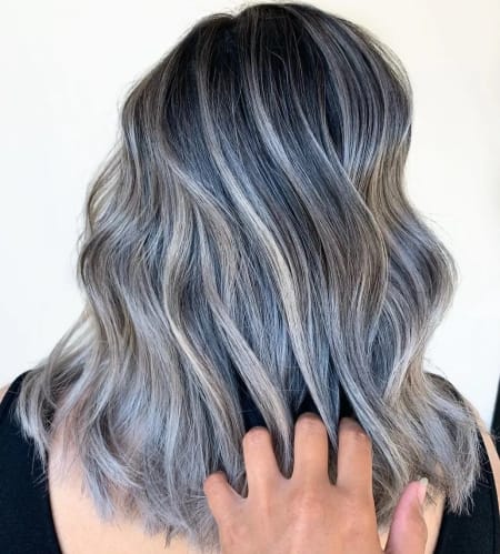 Back View Visual Idea — Gray Blending Highlights