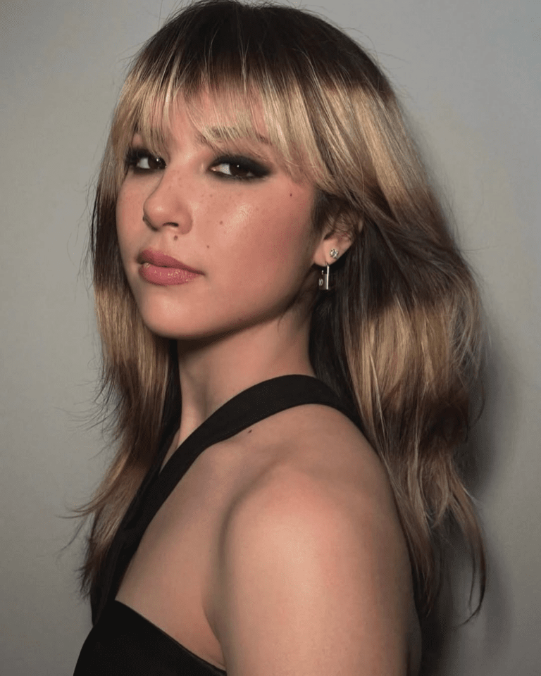 Mid-Back Visual Idea — Low Maintenance Winter Hair Colors