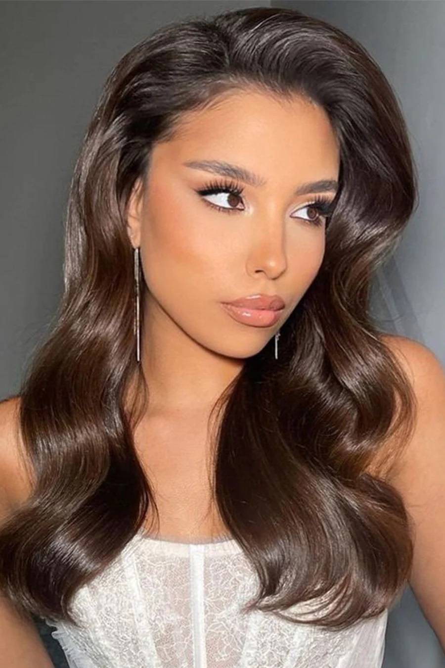 Espresso Brown With Subtle Warm Undertones Espresso Brown With Subtle Warm Undertones — Dark Winter Hair Colors