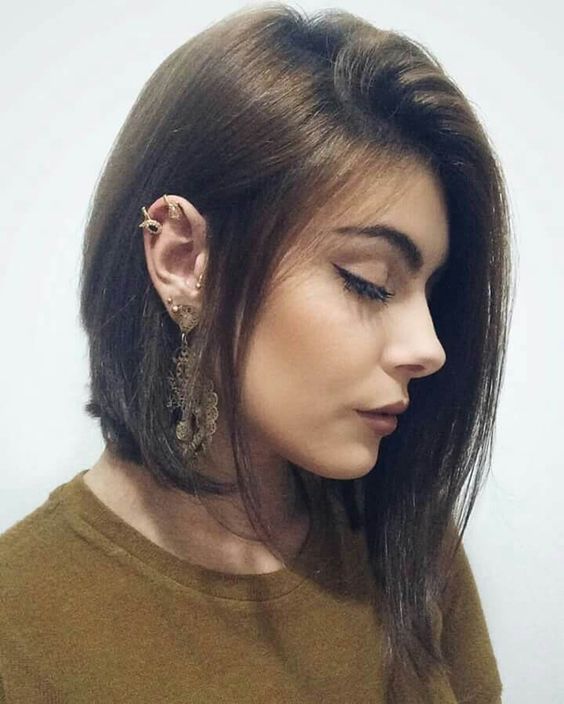 Dark Brown Visual Idea Dark Brown Visual Idea — Winter Hair Colors for Short Hair