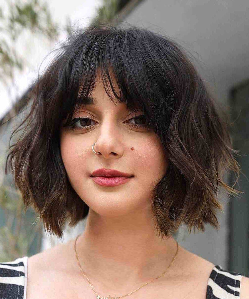 Bob Visual Idea — Winter Haircuts for Oval Faces