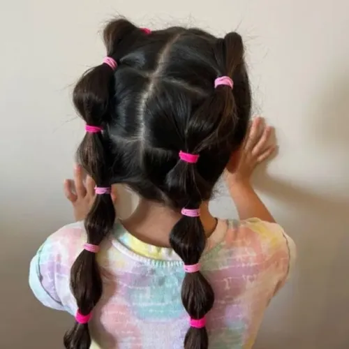 Shoulder Visual Idea — Winter Hairstyles for Kids