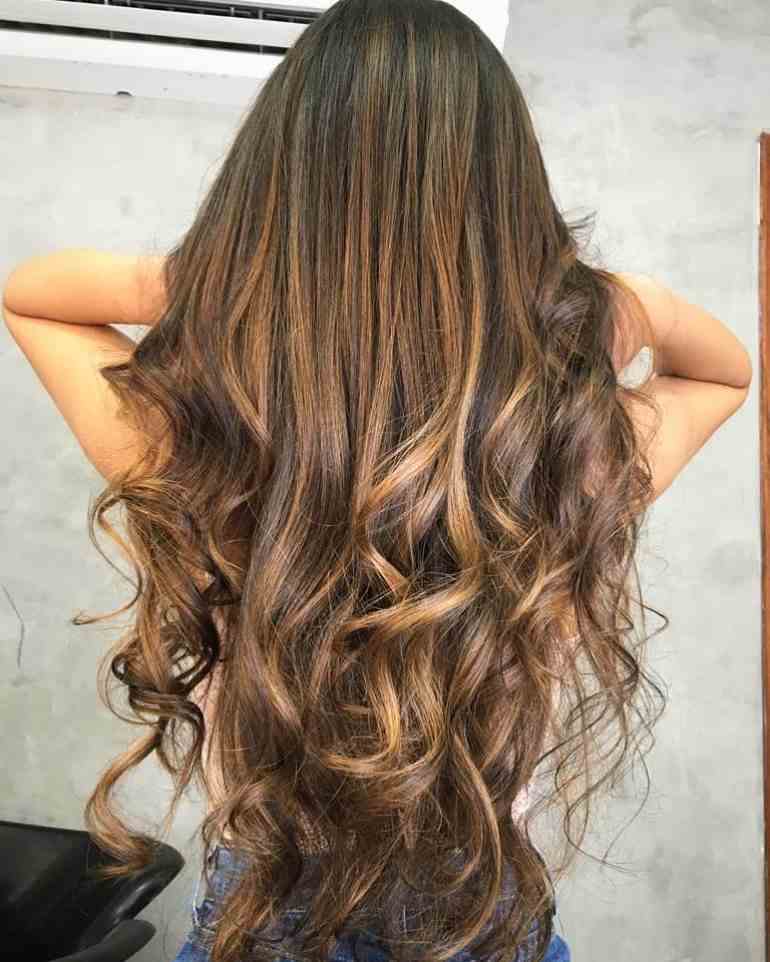 Dark Brown With Subtle Caramel Highlights — Dark Chocolate Brown Hair