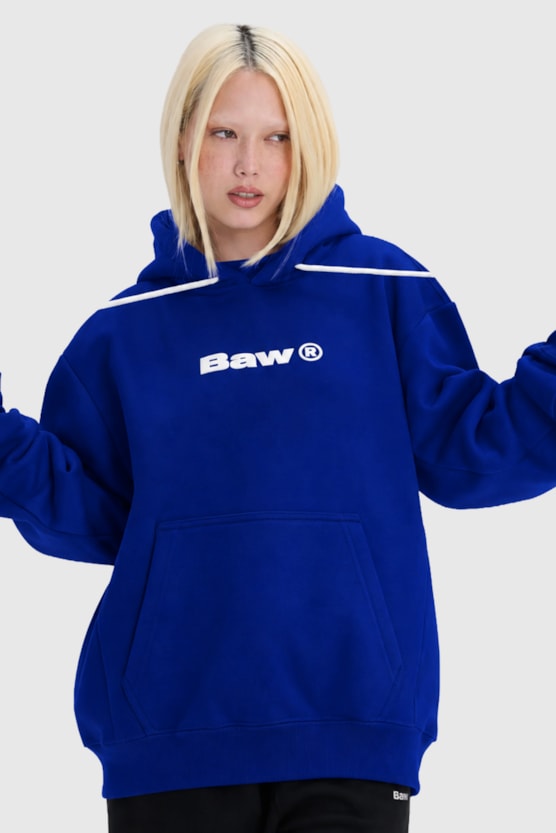Vibrant Royal Blue Oversized Hoodie Vibrant Royal Blue Oversized Hoodie — Winter Streetwear Outfits