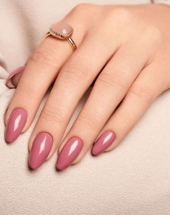 Solid Color Visual Idea Solid Color Visual Idea — Winter Nail Colors