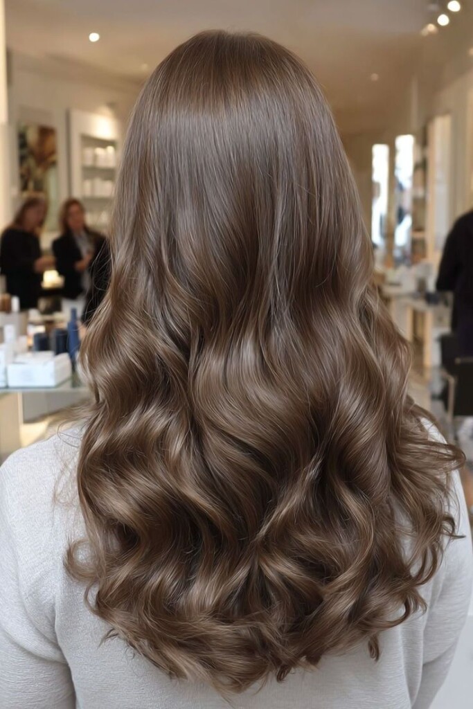 Long Layers Visual Idea — Low Maintenance Winter Hair Colors