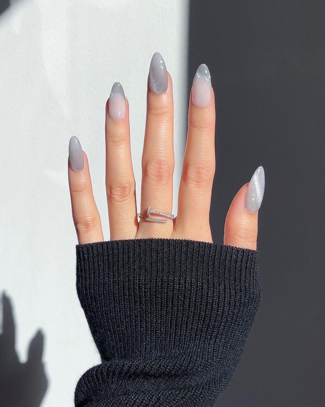 Deep Burgundy Visual Idea — Winter Gel Nails