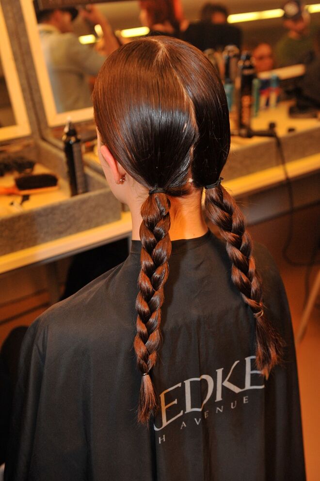 Neat Mid-Back Braided Pigtails — Winter Protective Hairstyles