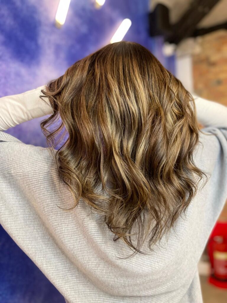 No Bangs Visual Idea No Bangs Visual Idea — Reverse Balayage