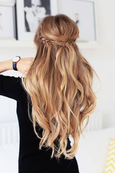 Long Visual Idea — Easy Winter Hairstyles