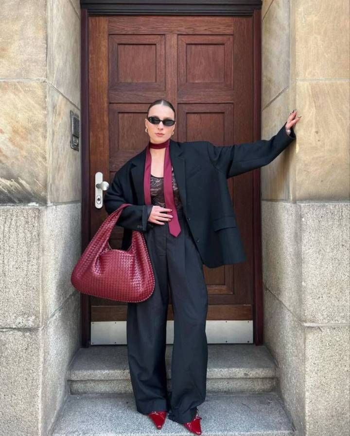 Outfit Idea — Burgundy Outfits