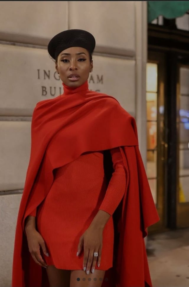 Evening Event Outfit Idea — Winter Outfits for Black Girls