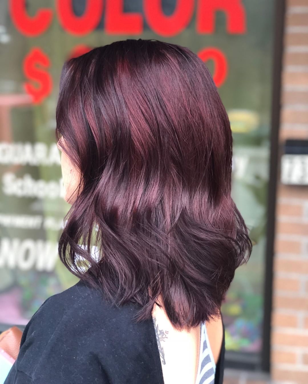 Lob Visual Idea — Winter Ombre Hair