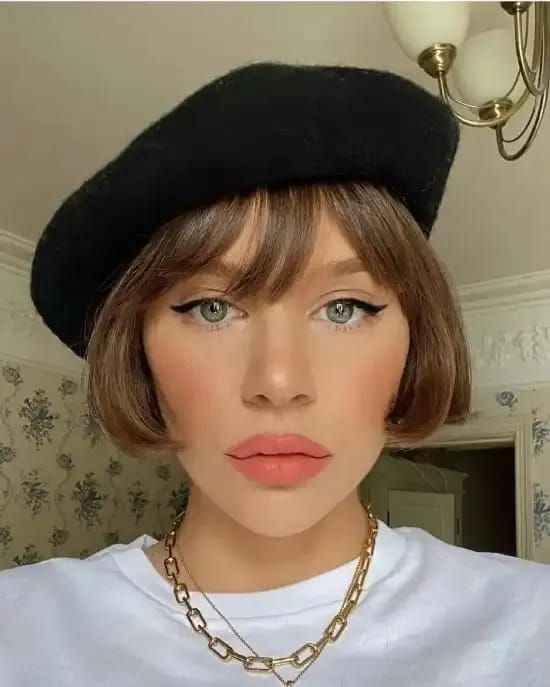 Not Visible Outfit Idea Not Visible Outfit Idea — Beret Outfits
