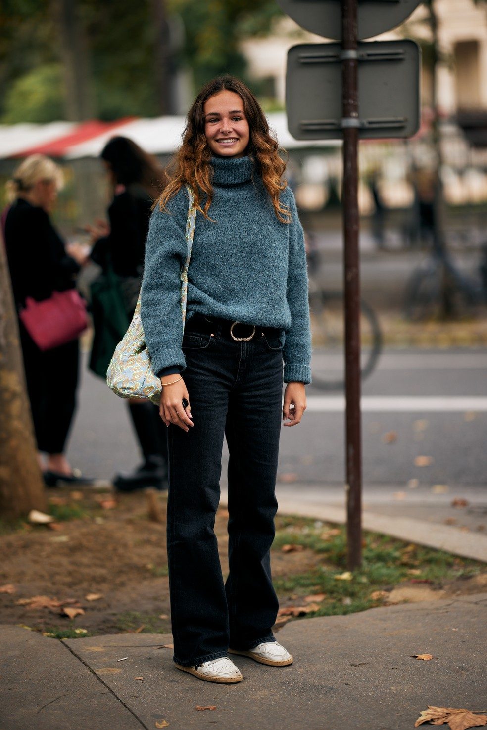 White Sneakers Outfit Idea White Sneakers Outfit Idea — Sweater Outfits