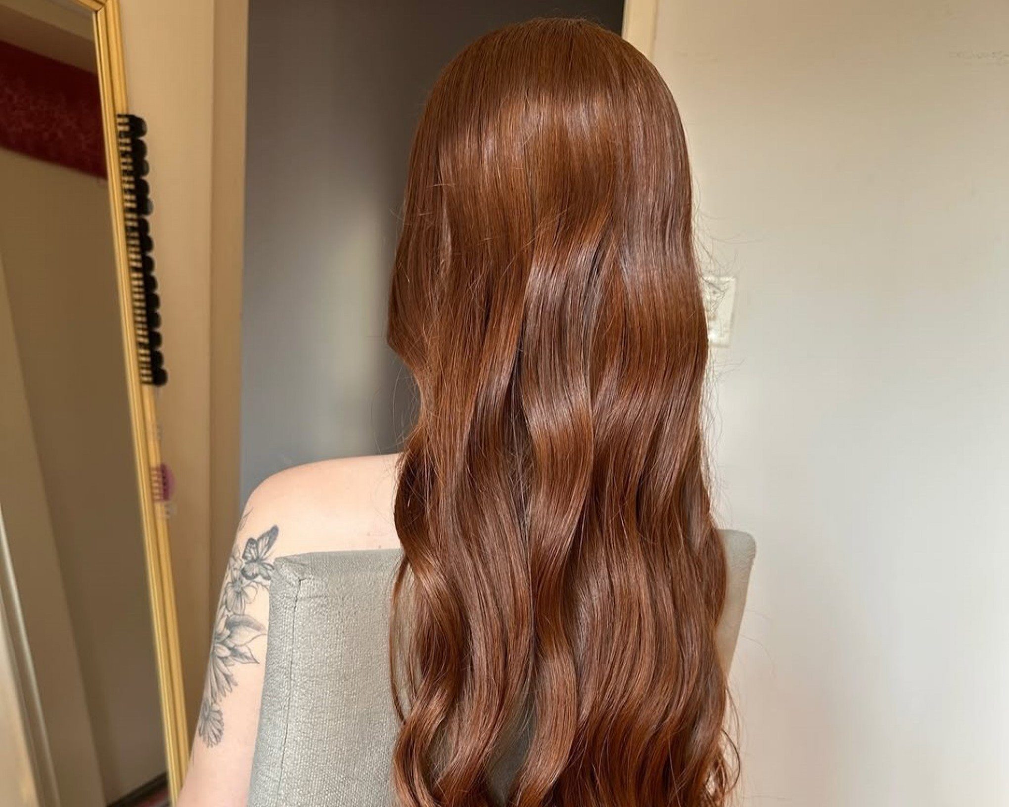 Copper Visual Idea — Winter Copper Hair Color