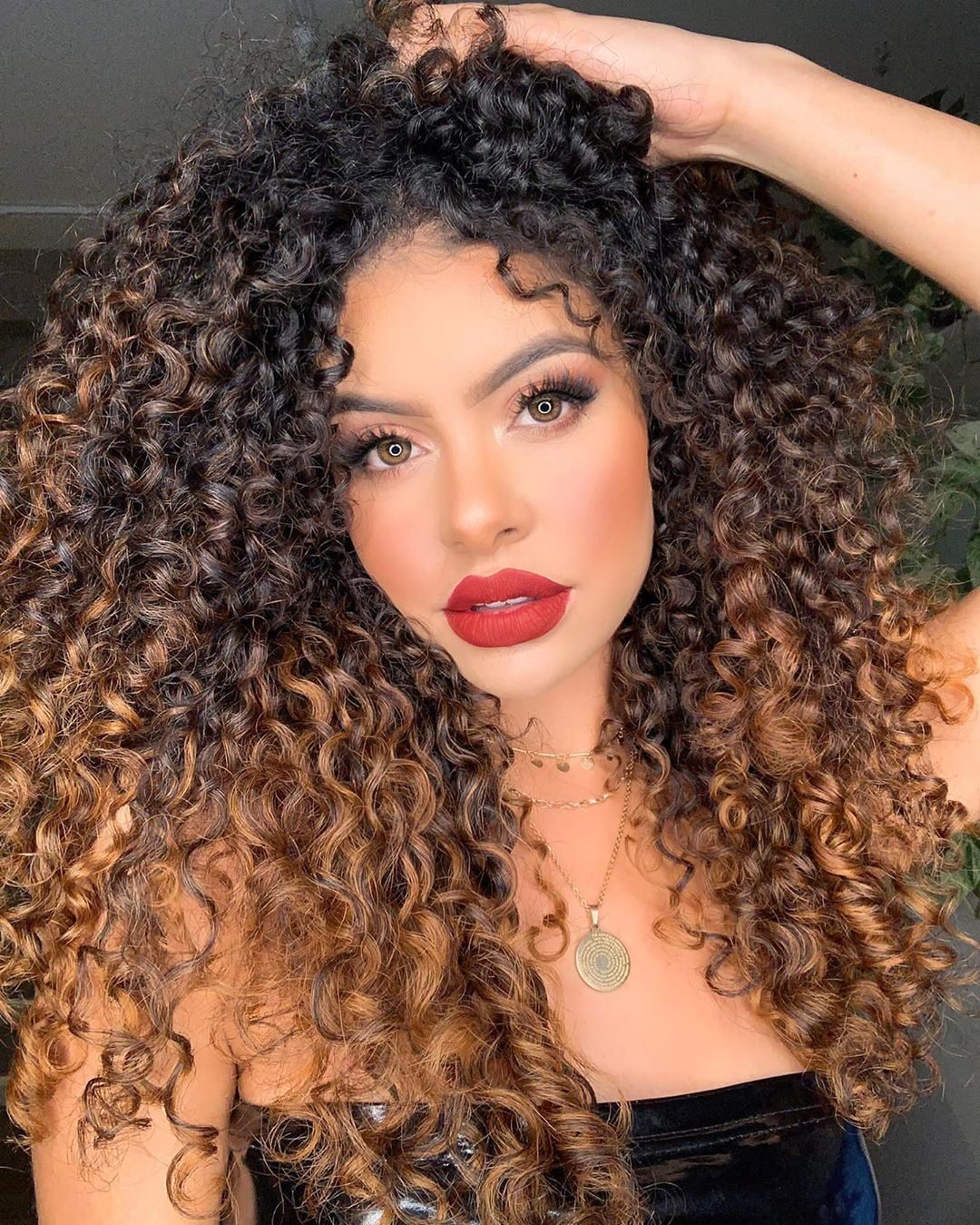 Shoulder Length Visual Idea Shoulder Length Visual Idea — Winter Hair Colors for Curly Hair