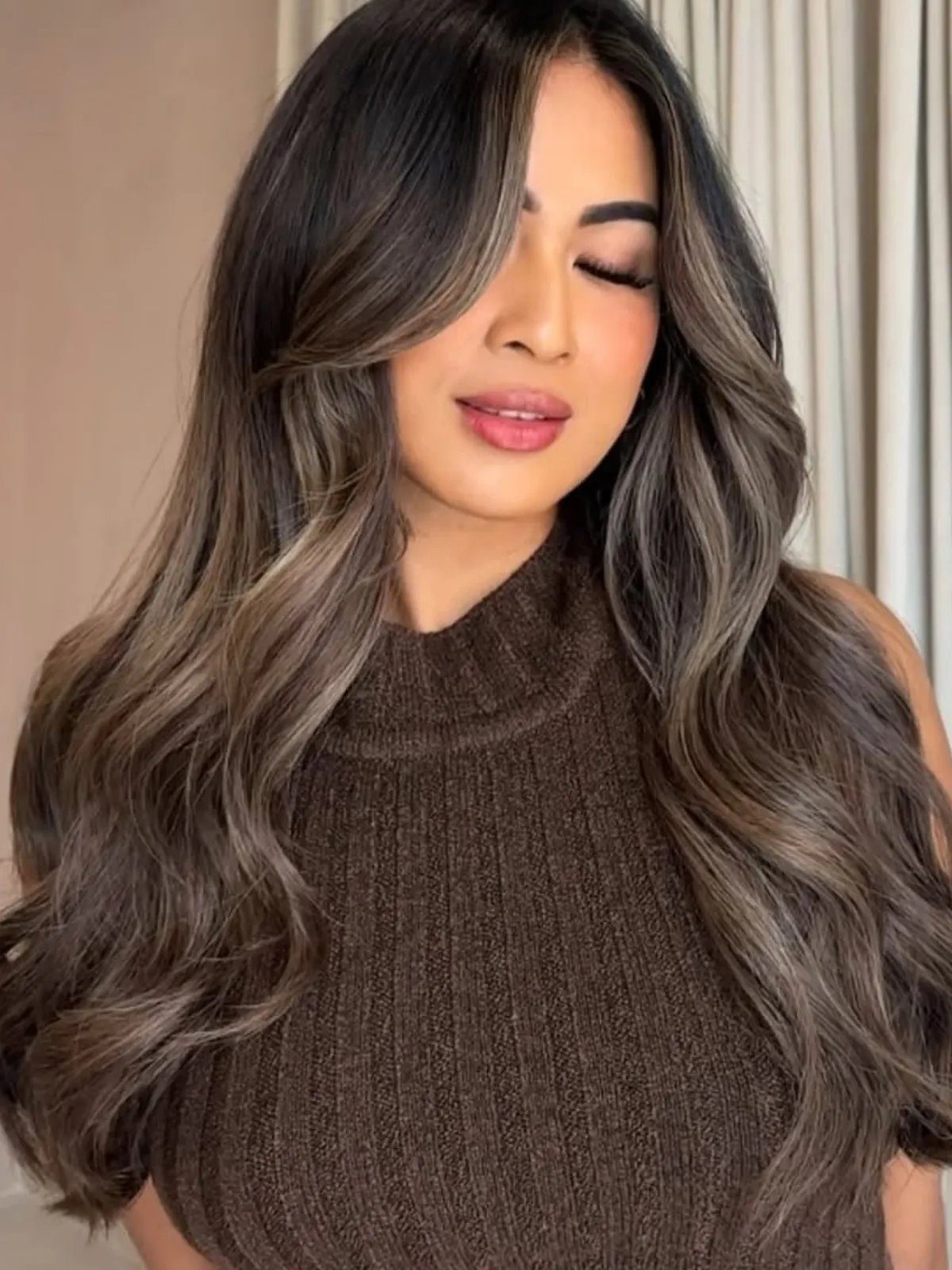Ash Brown With Ash Blonde Dimension — Ash Brown Hair