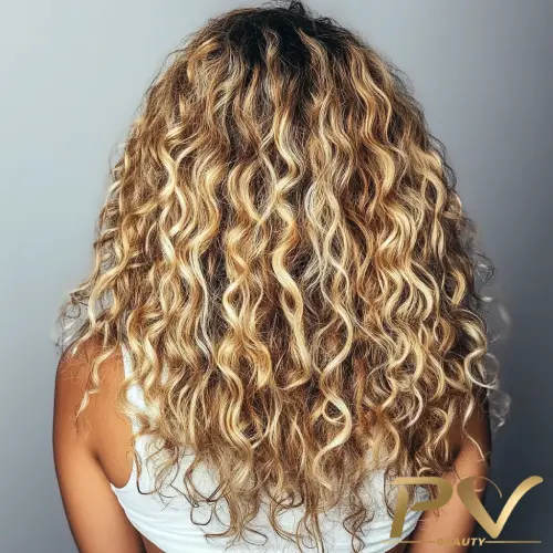 Dark Blonde To Light Blonde Balayage Visual Idea — Blonde to Brunette Hair