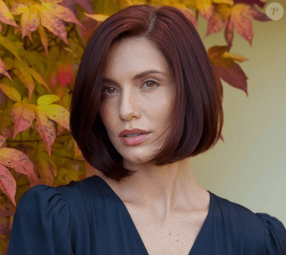Sleek Burgundy Blunt Bob Sleek Burgundy Blunt Bob — Winter Haircuts for Straight Hair