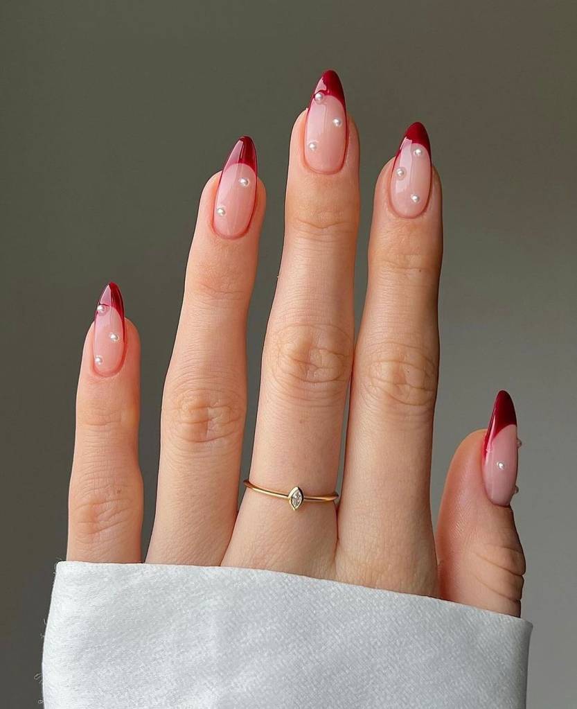 Glossy Visual Idea Glossy Visual Idea — Cherry Red Nails