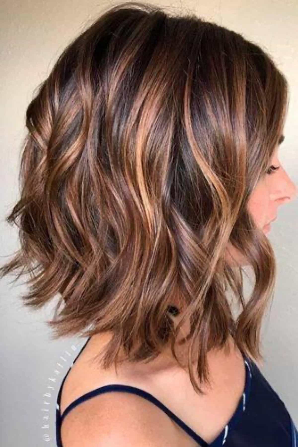 Visual Idea — Creating Dimension Throughout The Style Visual Idea — Creating Dimension Throughout The Style — Cinnamon Brown Hair