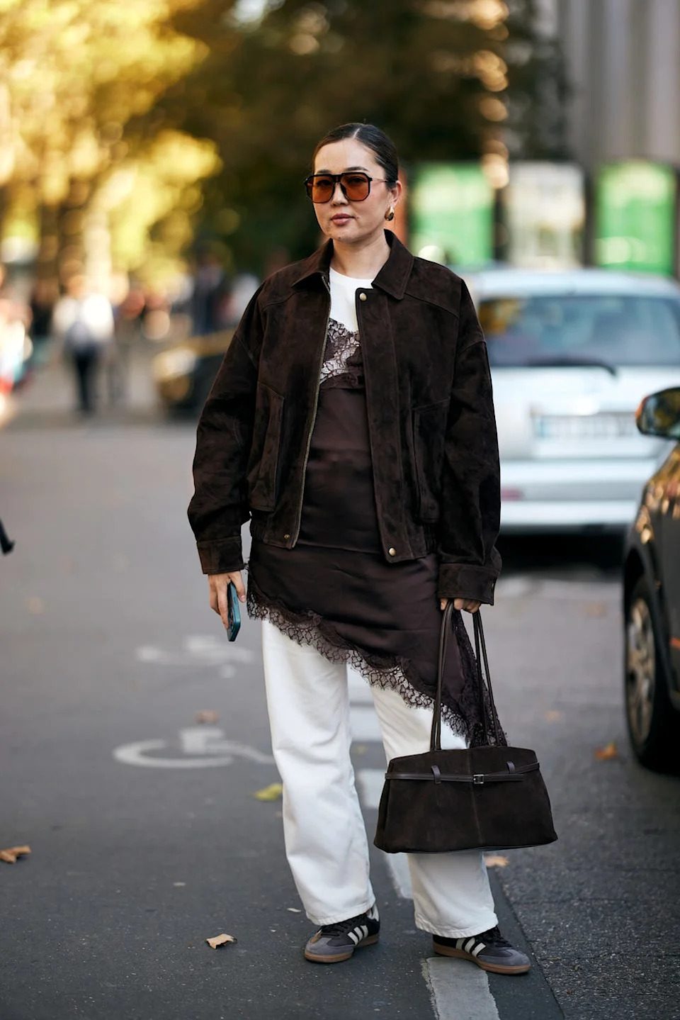 Loafers Outfit Idea Loafers Outfit Idea — Chocolate Brown Outfits