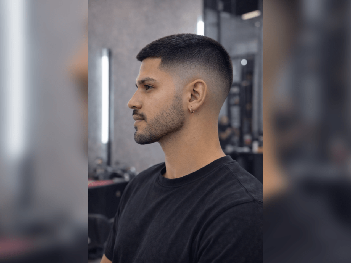 Buzz Cut with Clean Fade Buzz Cut with Clean Fade — Winter Haircuts for Men