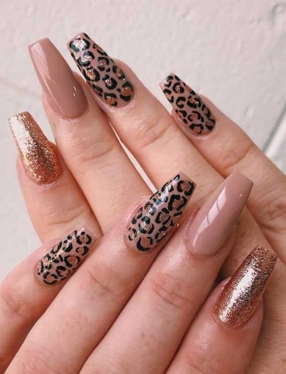 Glossy Visual Idea Glossy Visual Idea — Winter Coffin Nails