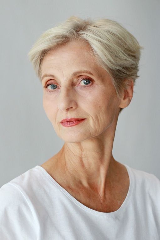 Textured Ash Blonde Pixie Cut Textured Ash Blonde Pixie Cut — Winter Haircuts for Women Over 60