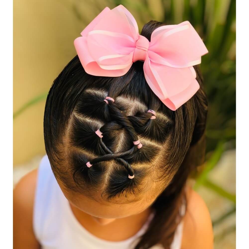 Shoulder Length Visual Idea — Winter Hairstyles for Kids