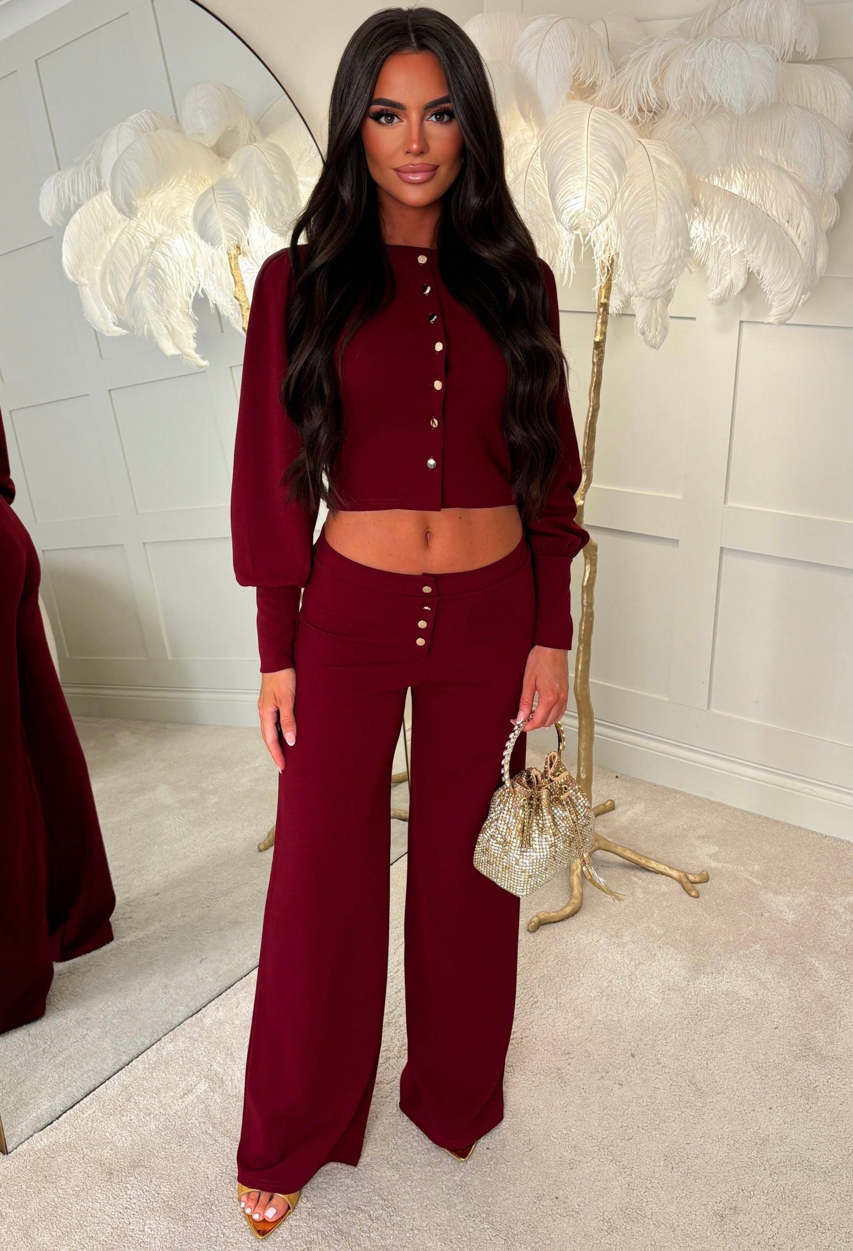 Burgundy Outfits