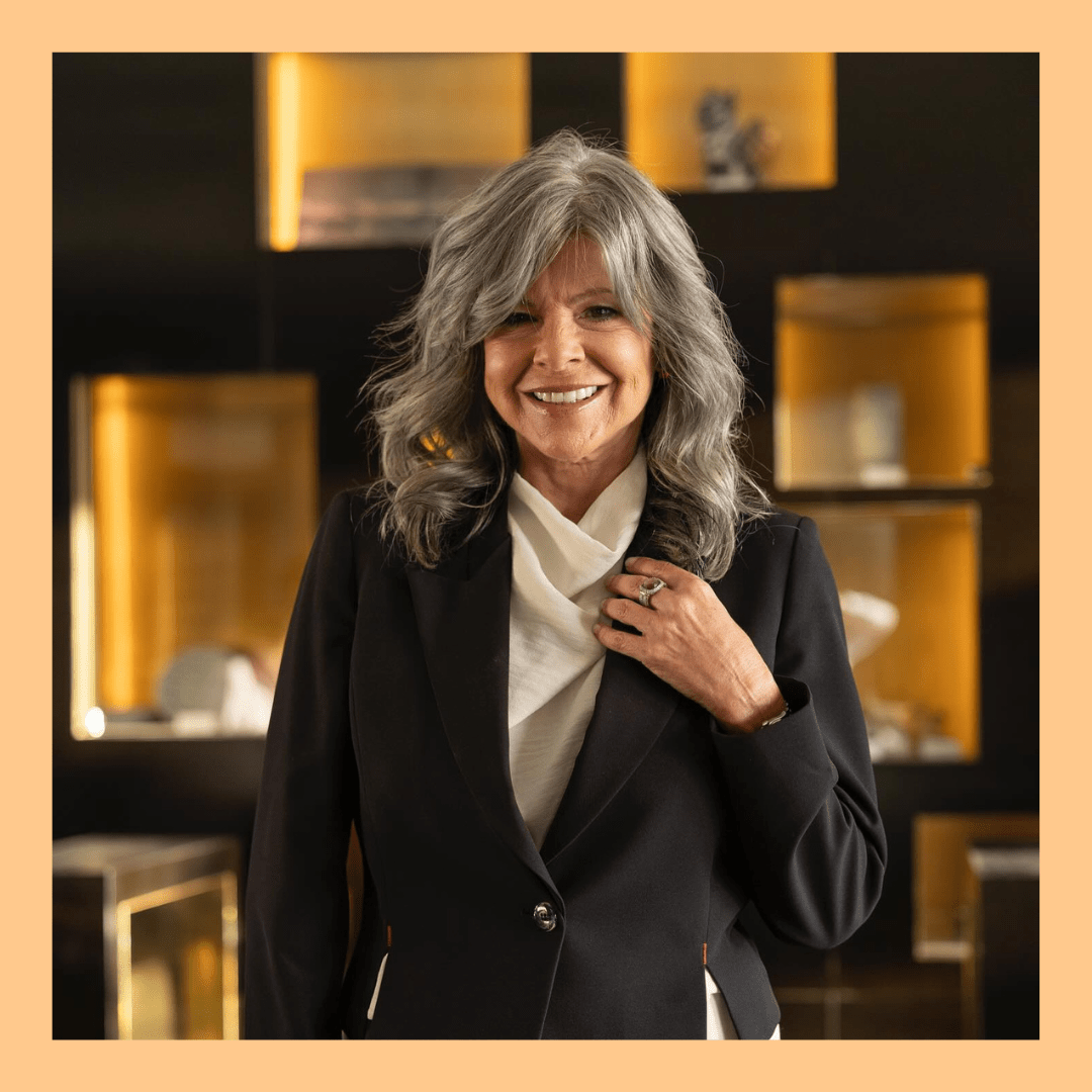 Natural Silver Gray With Curtain Bangs Natural Silver Gray With Curtain Bangs — Winter Hair Colors for Women Over 50
