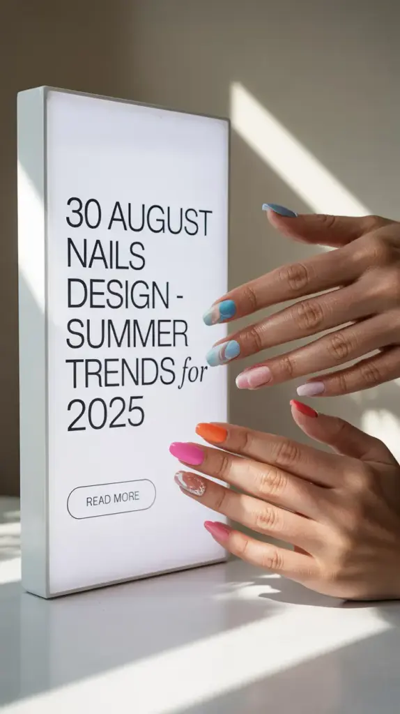 August Nails Design – Summer Trends for 2025 That You’ll Want to Copy Right Now