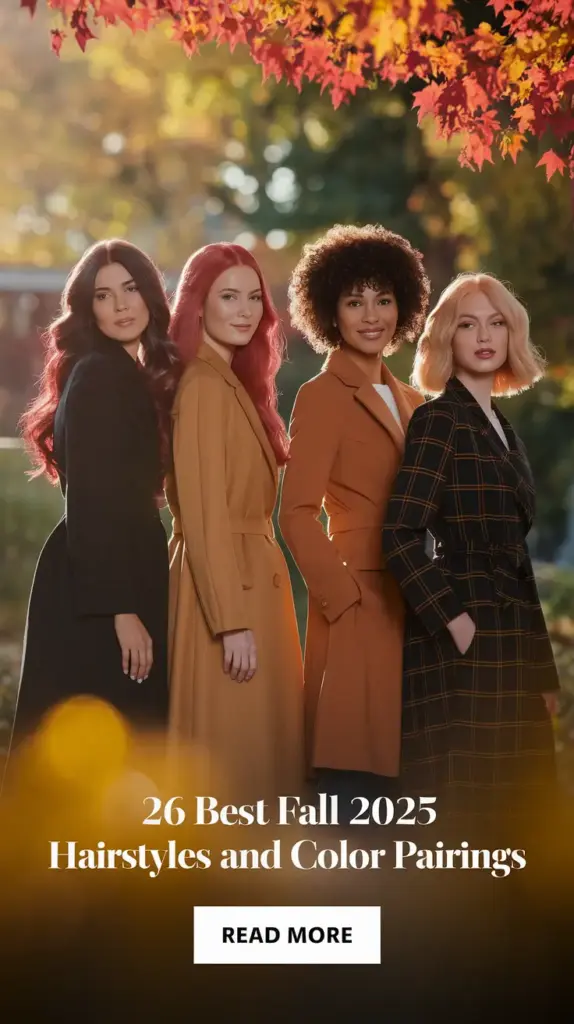 Best Fall 2025 Hairstyles and Color Pairings for Every Mood and Hair Type