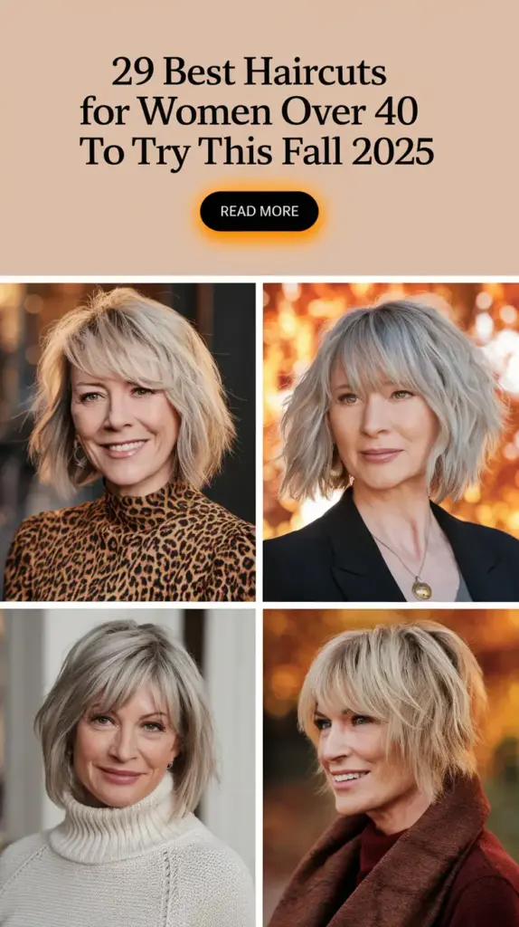29 Best Haircuts for Women Over 40 to Try This Fall 2025