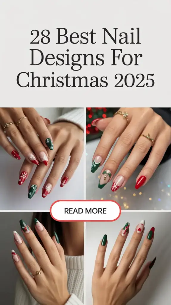 Best Nail Designs for Christmas 2025: Chic, Festive & Easy Holiday Nail Ideas