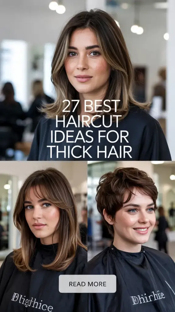 Best Haircut Ideas for Thick Hair 2026: Fresh Layered Looks That Add Shape and Movement