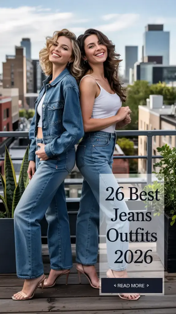 Best Jeans Outfits 2026: Chic & Modern Jeans Outfits Women Will Wear Everywhere