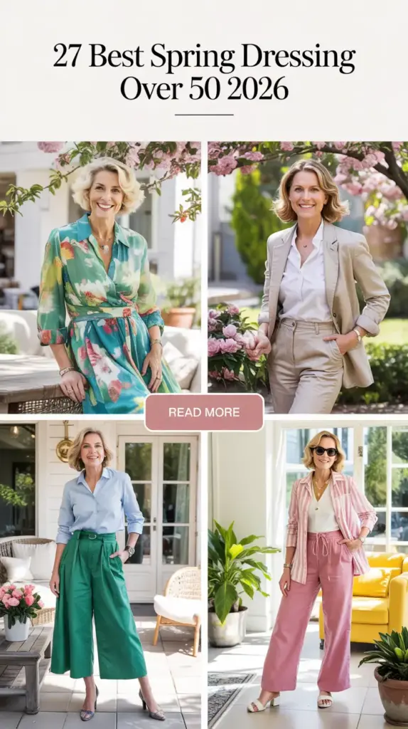 Best Spring Dressing Over 50 2026: Fresh, Modern & Effortless Style Ideas