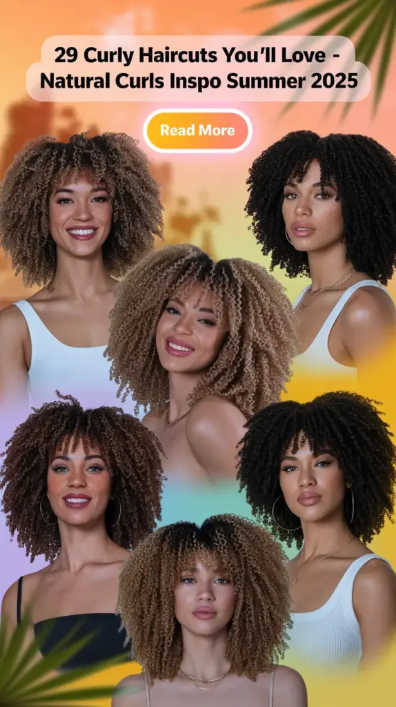Curly Haircuts You’ll Love – Natural Curls Inspo for a Radiant Summer 2025