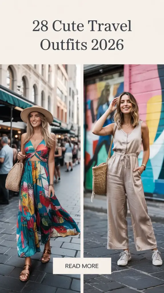 Cute Travel Outfits 2026: Chic, Comfy & Timeless Looks for Every Season
